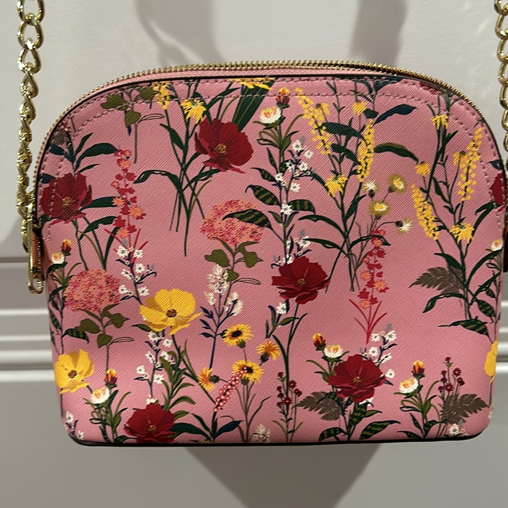 Proceeds go to Charity! Steve Madden Floral Handbag - Picture 5 of 6